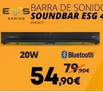 Barra de sonido soundbar esg 4