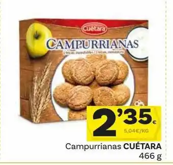 Supermercados Dani Campurrianas cuétara oferta
