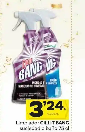 Supermercados Dani Limpiador cillit bang sucieda o baño oferta