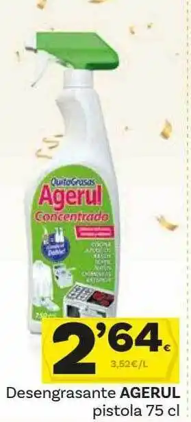 Supermercados Dani Desengrasante agerul oferta
