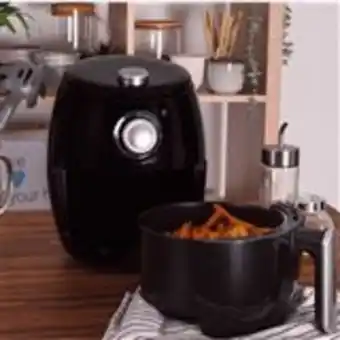 Embargos a lo bestia Freidora de aire air crispy 5002b universal blue 1000w 2l antiadherente negro oferta