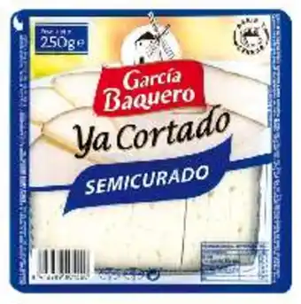 FROIZ Queso garcía baquero semicurado ya cortado cuña 250 g oferta