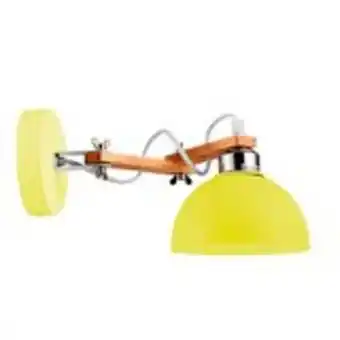Embargos a lo bestia Lámpara de pared elmac amarillo 12x15x32 cm oferta