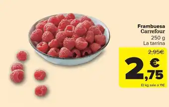 Carrefour Frambuesa carrefour oferta