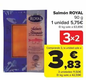 Carrefour Salmón royal oferta