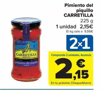 Carrefour Pimiento del piquillo carretilla oferta