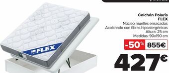 Carrefour Colchón polaris flex oferta
