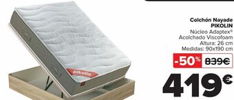 Carrefour Colchón nayade pikolin oferta