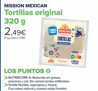 Carrefour Tortilla original mission mexican oferta