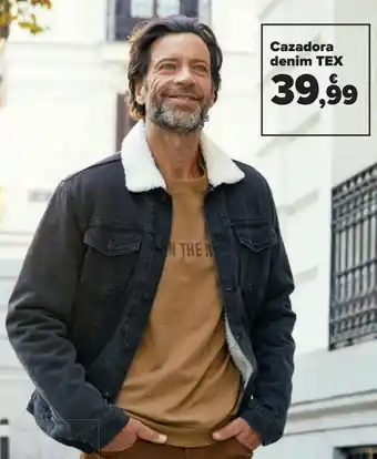 Carrefour Cazadora denim tex oferta