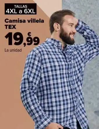 Carrefour Camisa villela tex oferta