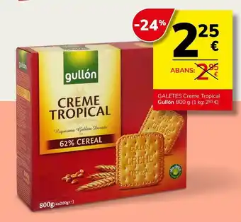 Consum Galletas gullón oferta