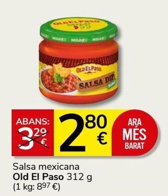 Consum Salsa mexicana old el paso oferta