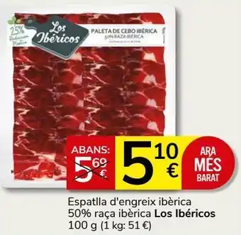 Consum Paleta ibérica oferta