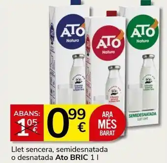 Consum Leche entera ato oferta