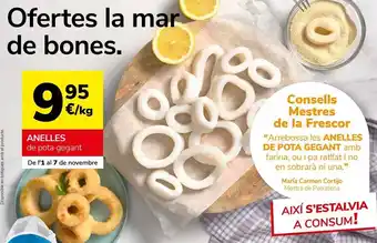 Consum Anillas de calamar oferta