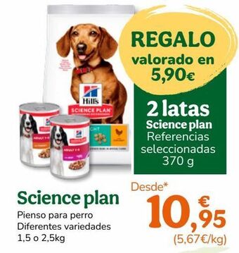 TiendAnimal Pienso para perros science plan oferta