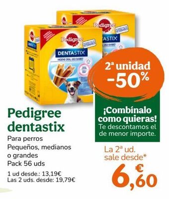 TiendAnimal Snacks para mascotas pedigree oferta