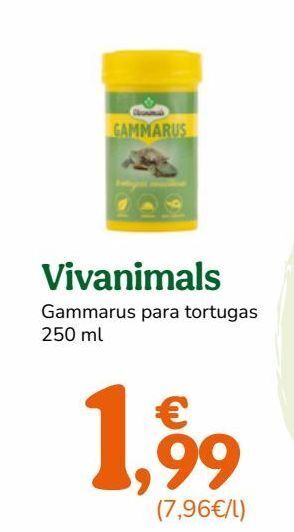 TiendAnimal Comida para tortugas oferta