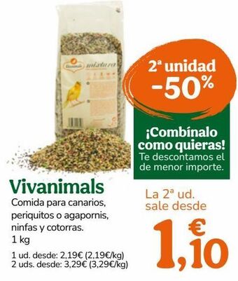 TiendAnimal Comida para pájaros oferta