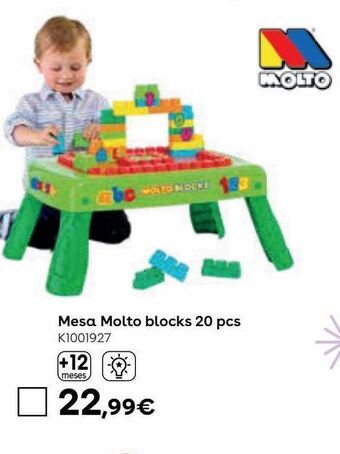 ToysRus Mesa molto blocks 20 pcs oferta