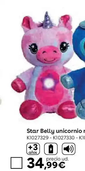 ToysRus Star belly unicornio mágico oferta