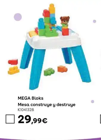 ToysRus Mega blocks mesa construye y destruye oferta