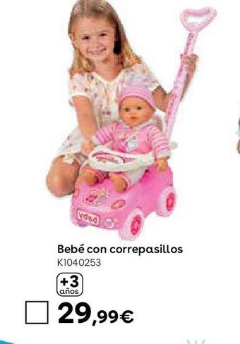 ToysRus Bebé con correpasillos oferta
