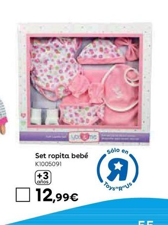 ToysRus Ropa bebé oferta