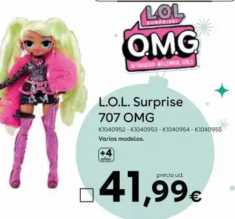 ToysRus Lol surprise - omg 707 dolls fierce lady diva oferta
