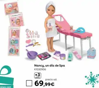 ToysRus Nancy - un día en el spa oferta