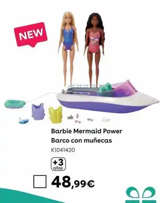 ToysRus Barbie - mermaid power barco, muñecas y accesorios oferta