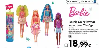 ToysRus Barbie - color reveal neon tie-dye - muñeca sorpresa (varios modelos) oferta