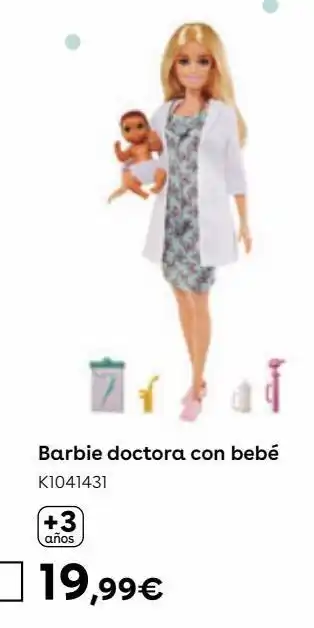 ToysRus Barbie - pediatra - muñeca yo quiero ser oferta
