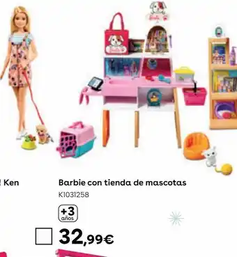 ToysRus Barbie - tienda de mascotas oferta