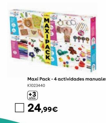 ToysRus Maxi pack - 4 actividades manuales oferta