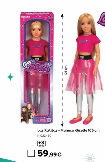 ToysRus Muñeca articulada giselle las ratitas oferta