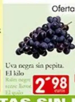 Supermercados Bip Bip Uvas oferta