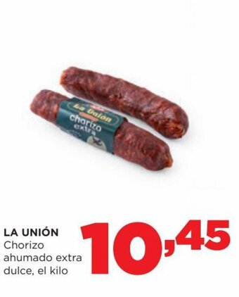 Alimerka La Unión Chorizo ahumado extra dulce el kilo oferta