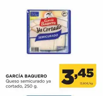 Alimerka García Baquero Queso semicurado ya cortado 250 g oferta