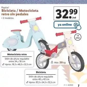 Lidl Bicicleta oferta