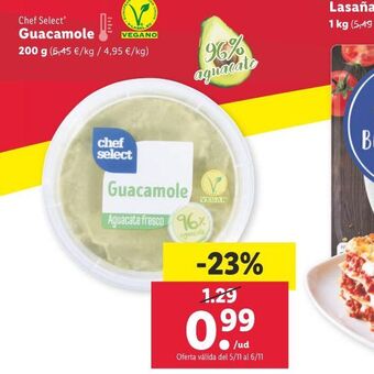 Lidl Guacamole oferta