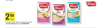 BonpreuEsclat Formatge tendre light o reduït en sal o sense lactosa el ventero oferta