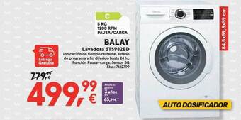 Worten Balay lavadora 3ts982bd oferta