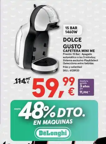 Worten Dolce gusto cafetera mini me oferta