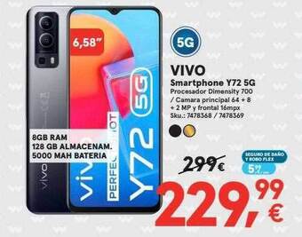 Worten Vivo smartphone y72 5g oferta