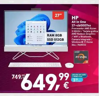Worten Hp all in one 24-cb0007ns oferta