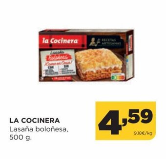 Alimerka La Cocinera Lasaña boloñesa 500 g oferta