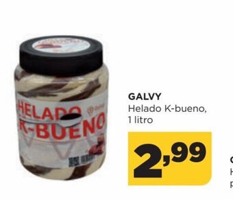 Alimerka Galvy Helado K-bueno 1 litro oferta