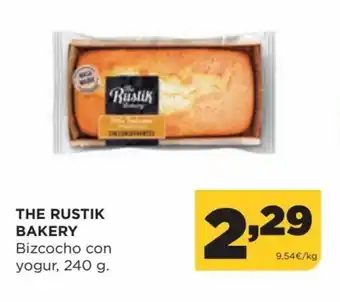 Alimerka The Rustik Bakery Bizcocho con yogur 240 g oferta